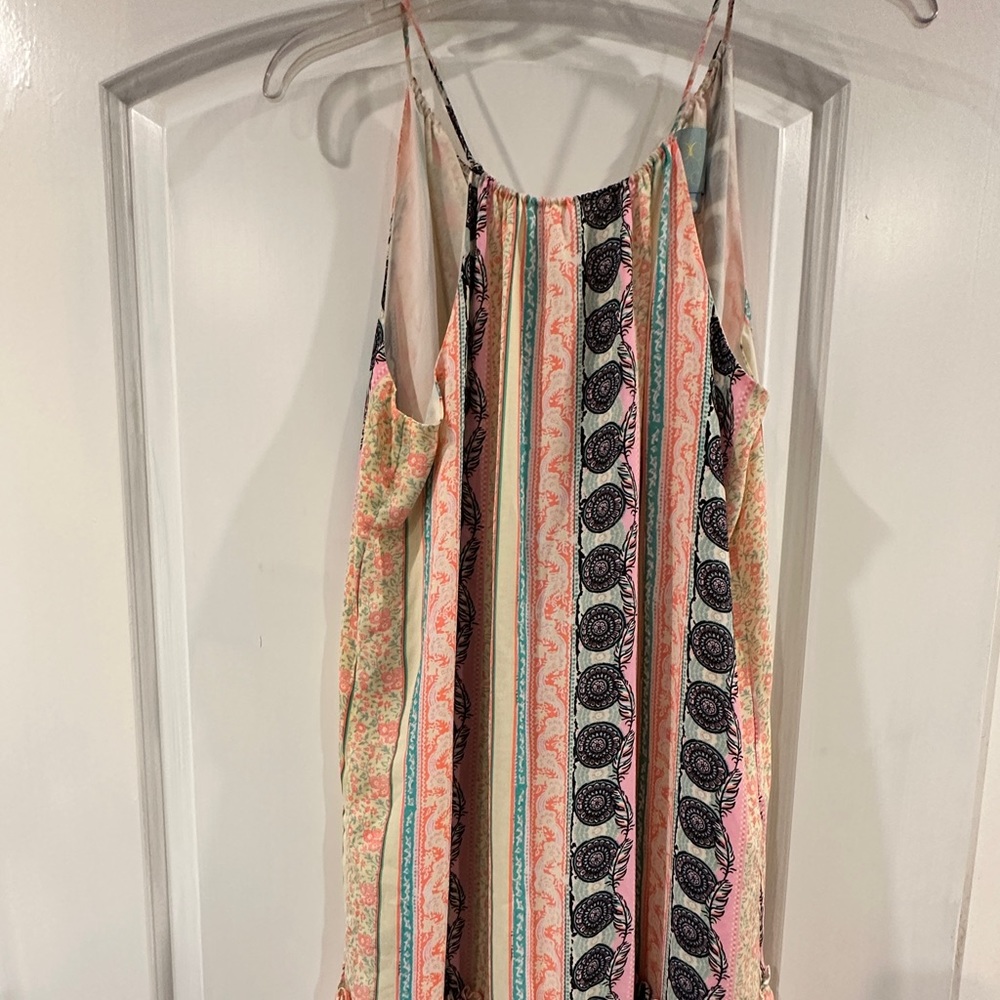 Flowy boho dress!! 🌸💗👗